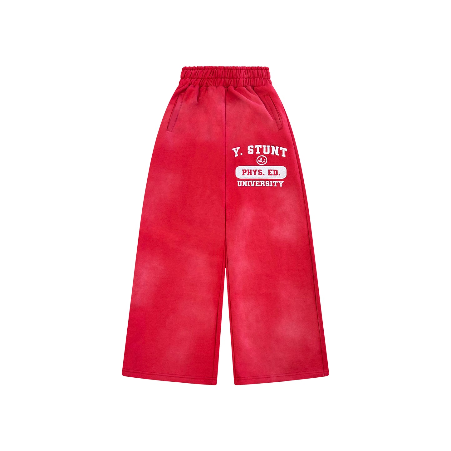 RED PHYS ED. PANTS