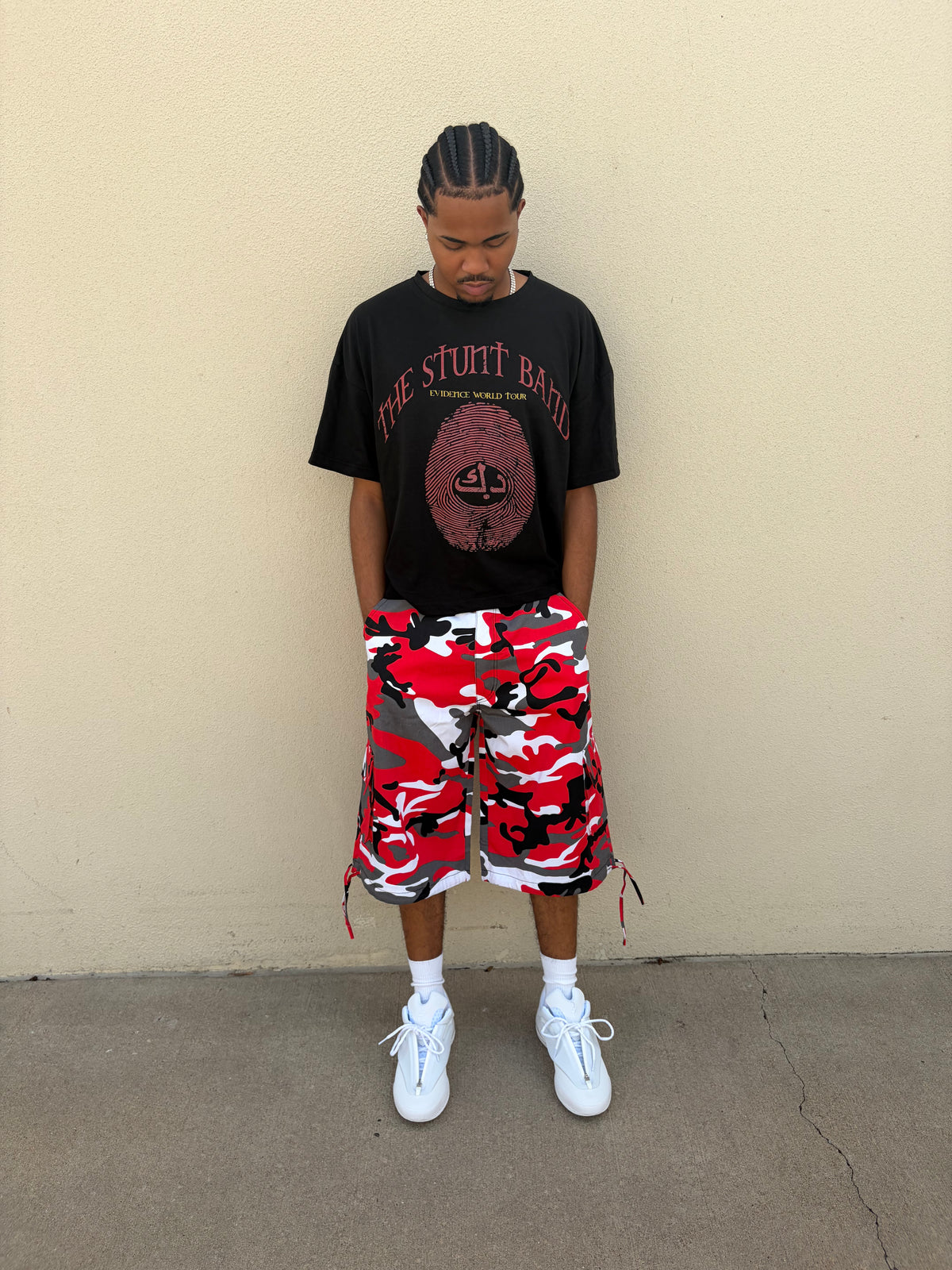 RED CAMO 3/4