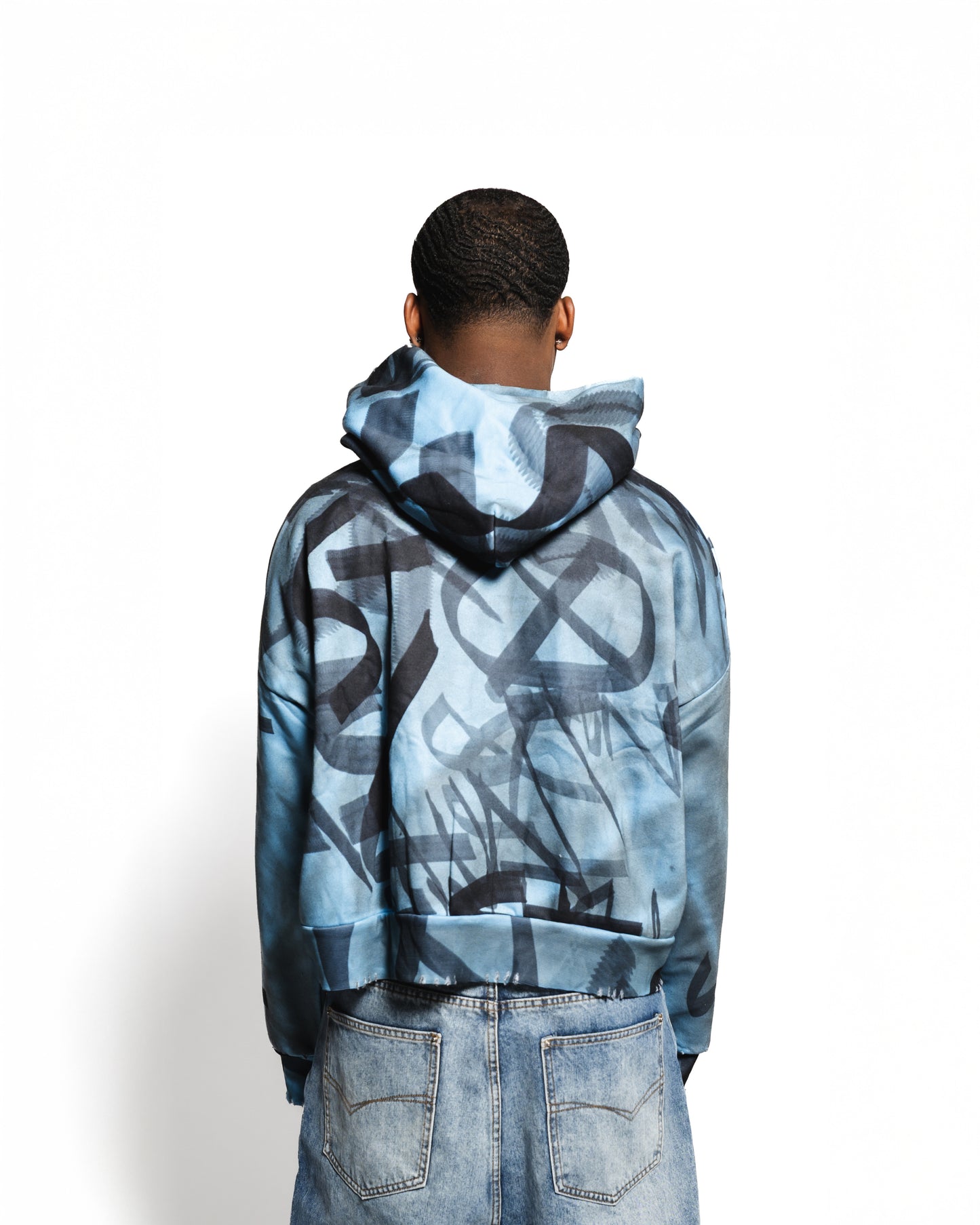GRAFFITI ZIP HOODIE