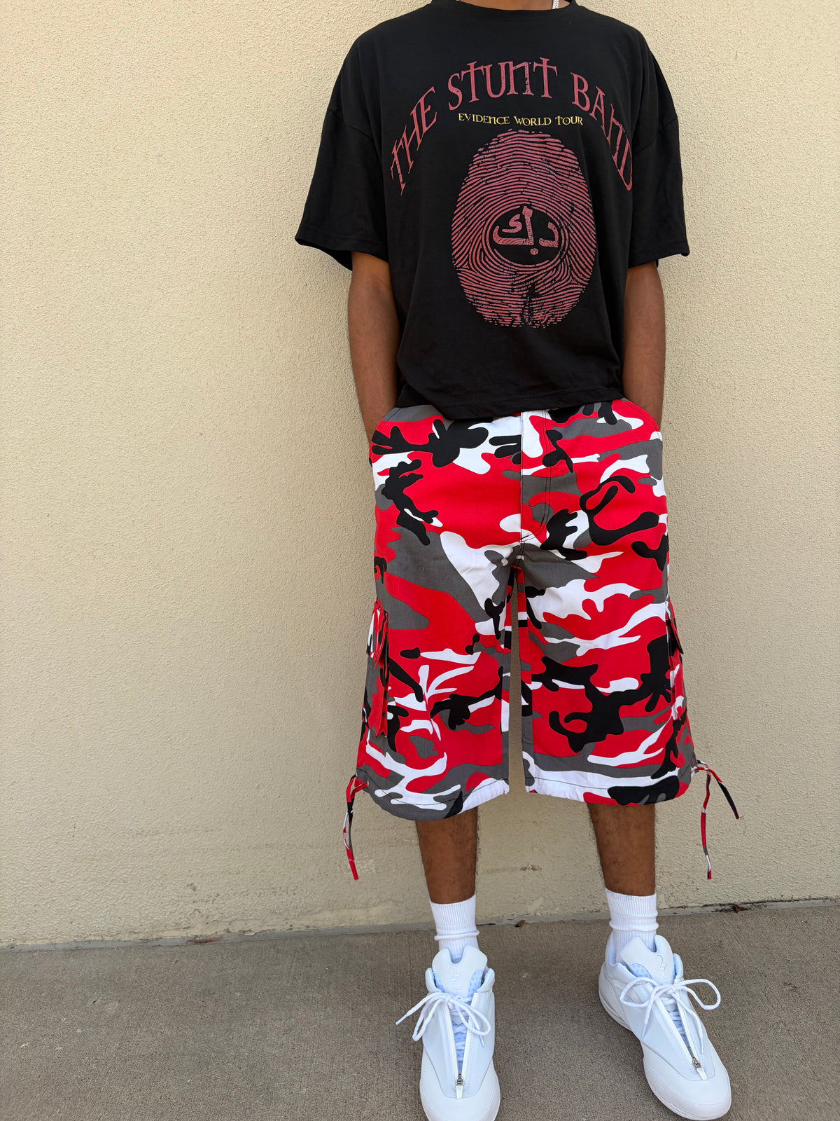 RED CAMO 3/4
