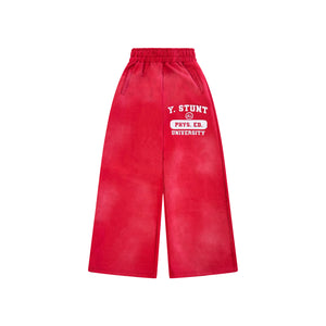 RED PHYS ED. PANTS