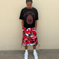 RED CAMO 3/4