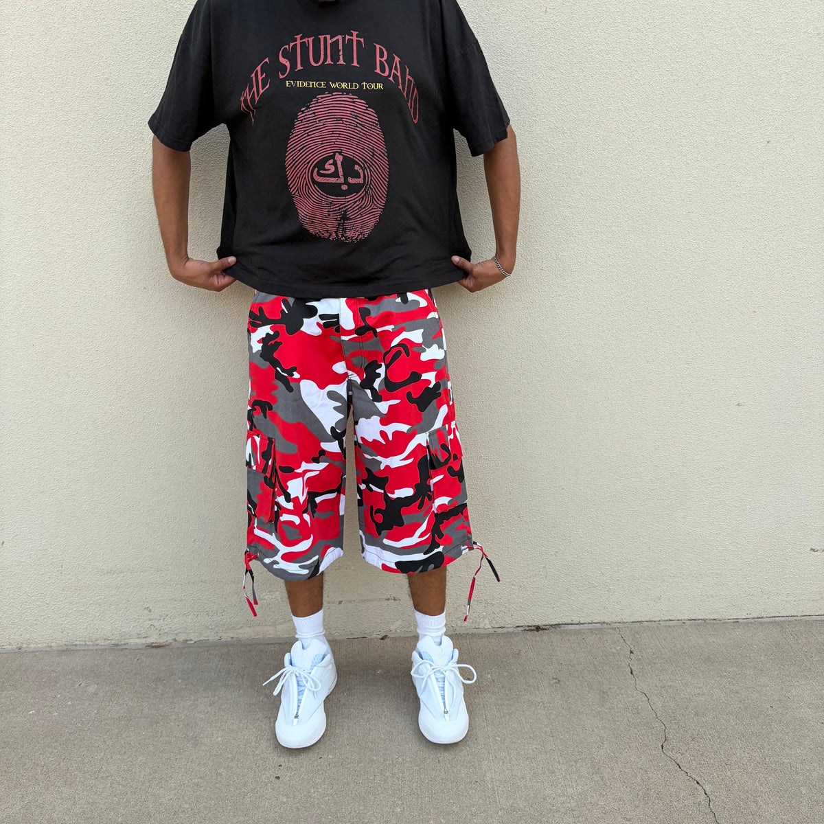 RED CAMO 3/4